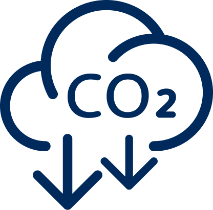 Co2 cloud icon