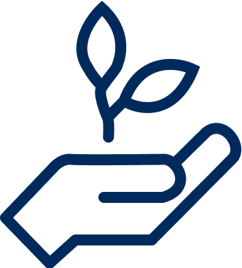 Sustainability train icon